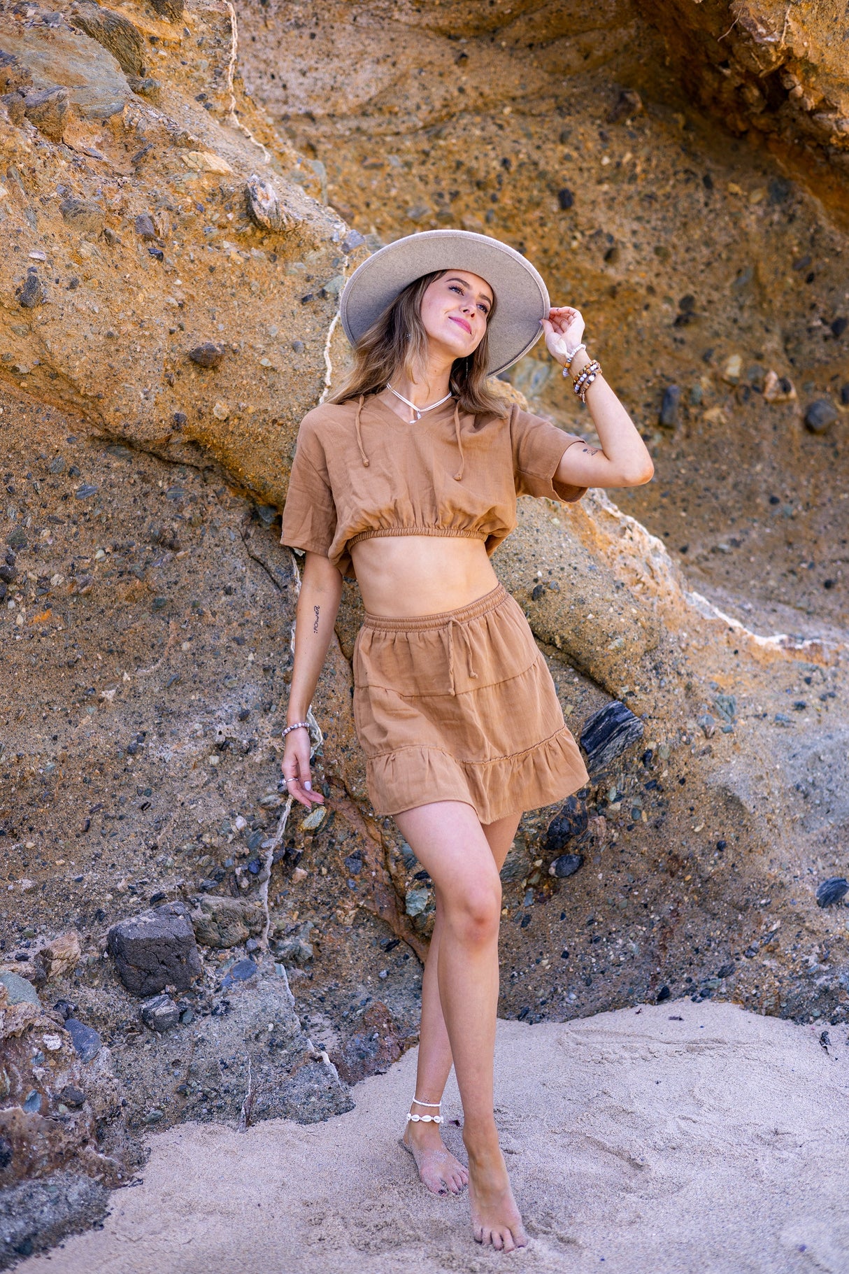 Bloom Mini Skirt From Cotton Flower Clothing