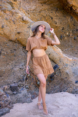 Bloom Mini Skirt From Cotton Flower Clothing