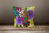 Purple Floral Cushion Covers from Moderny