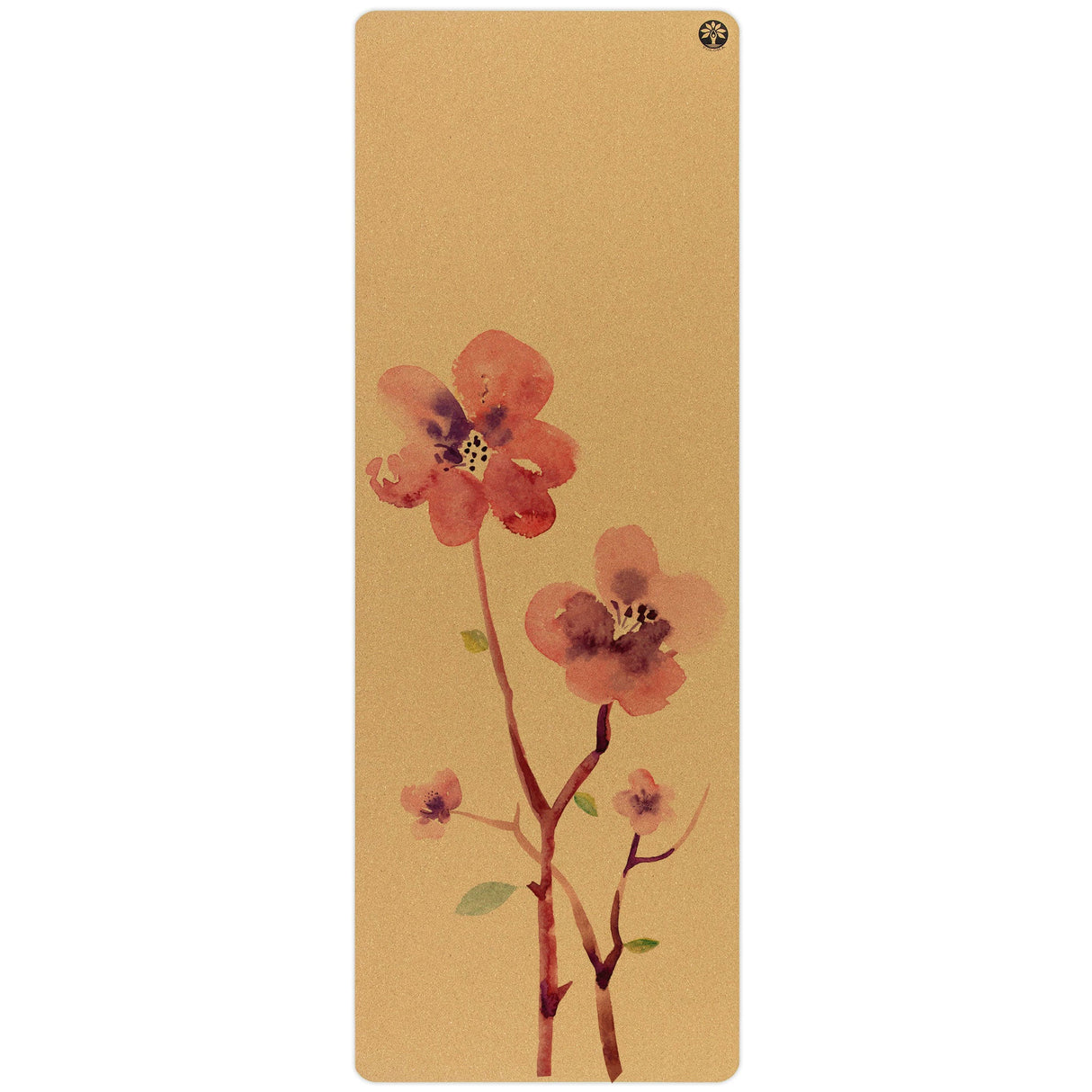 Blossom Aura Cork Yoga Mat from Yoloha Yoga