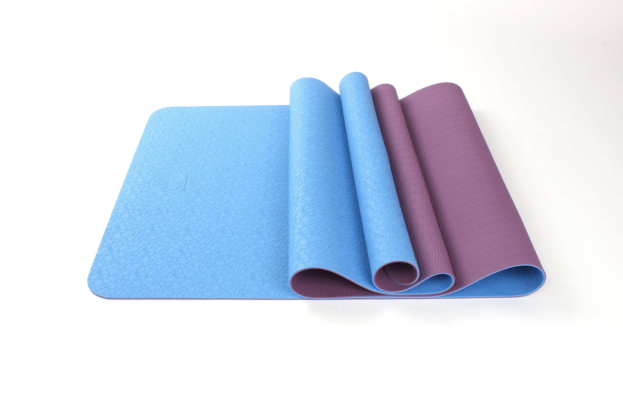 2-Tone TPE Premium Yoga Mat from Jupiter Gear