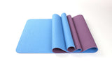 2-Tone TPE Premium Yoga Mat from Jupiter Gear