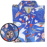 Super Stretch - Psychedelic Turtle Hawaiian Shirt from Tropical Bros