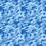 Blue Camo Quarter Zip from Tropical Bros
