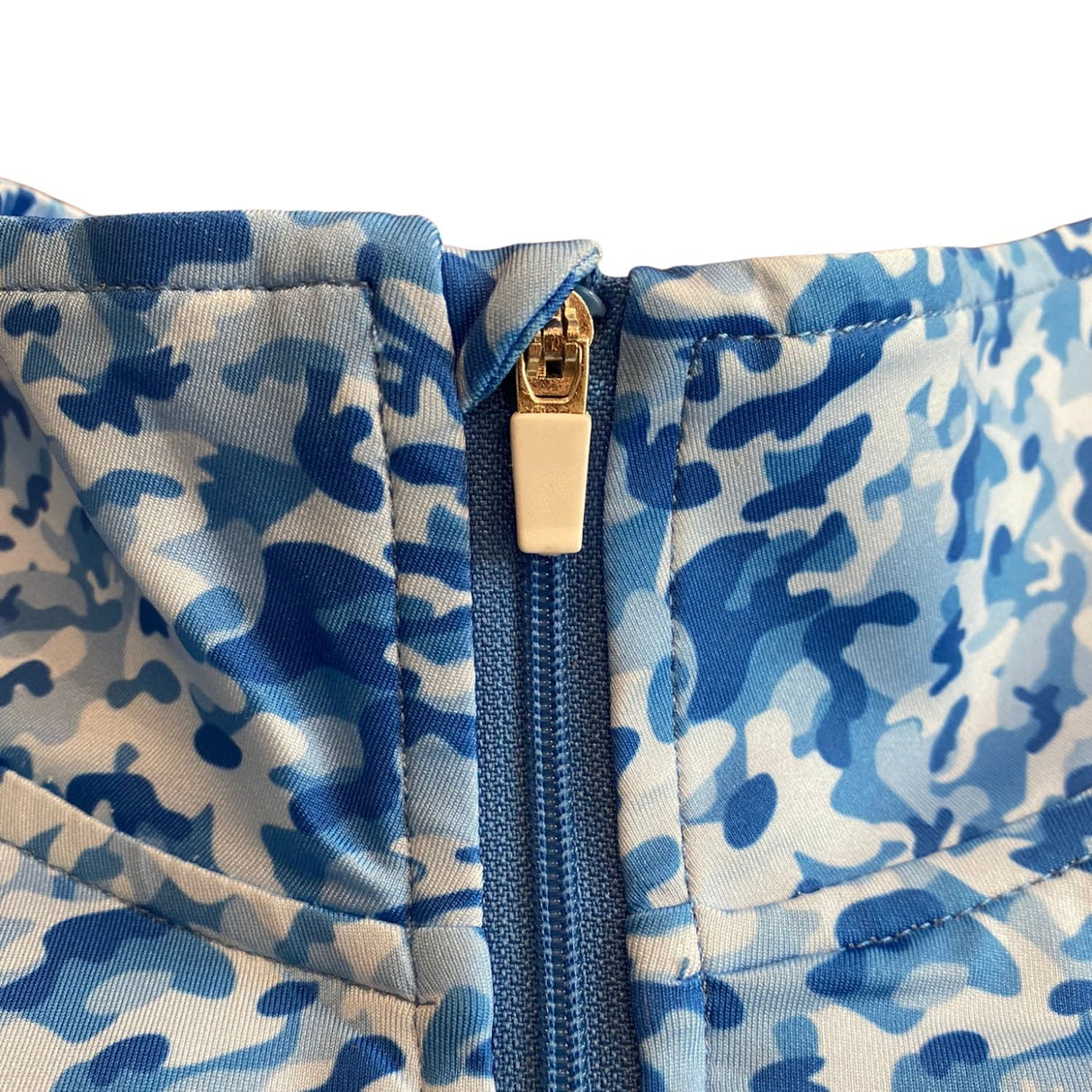 Blue Camo Quarter Zip from Tropical Bros
