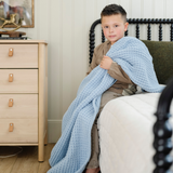 WAFFLE KNIT TODDLER BLANKETS From Saranoni