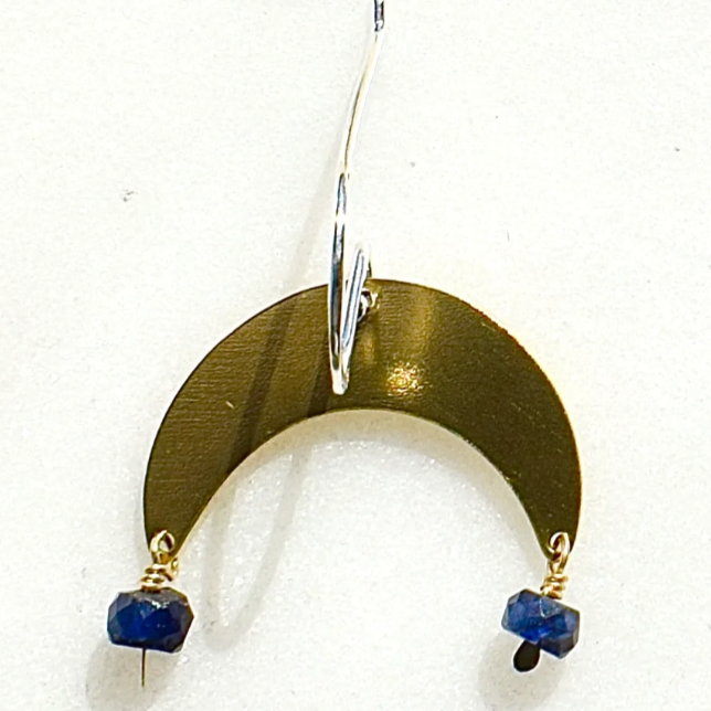 Moon Drop Earrings From Abroad Modern
