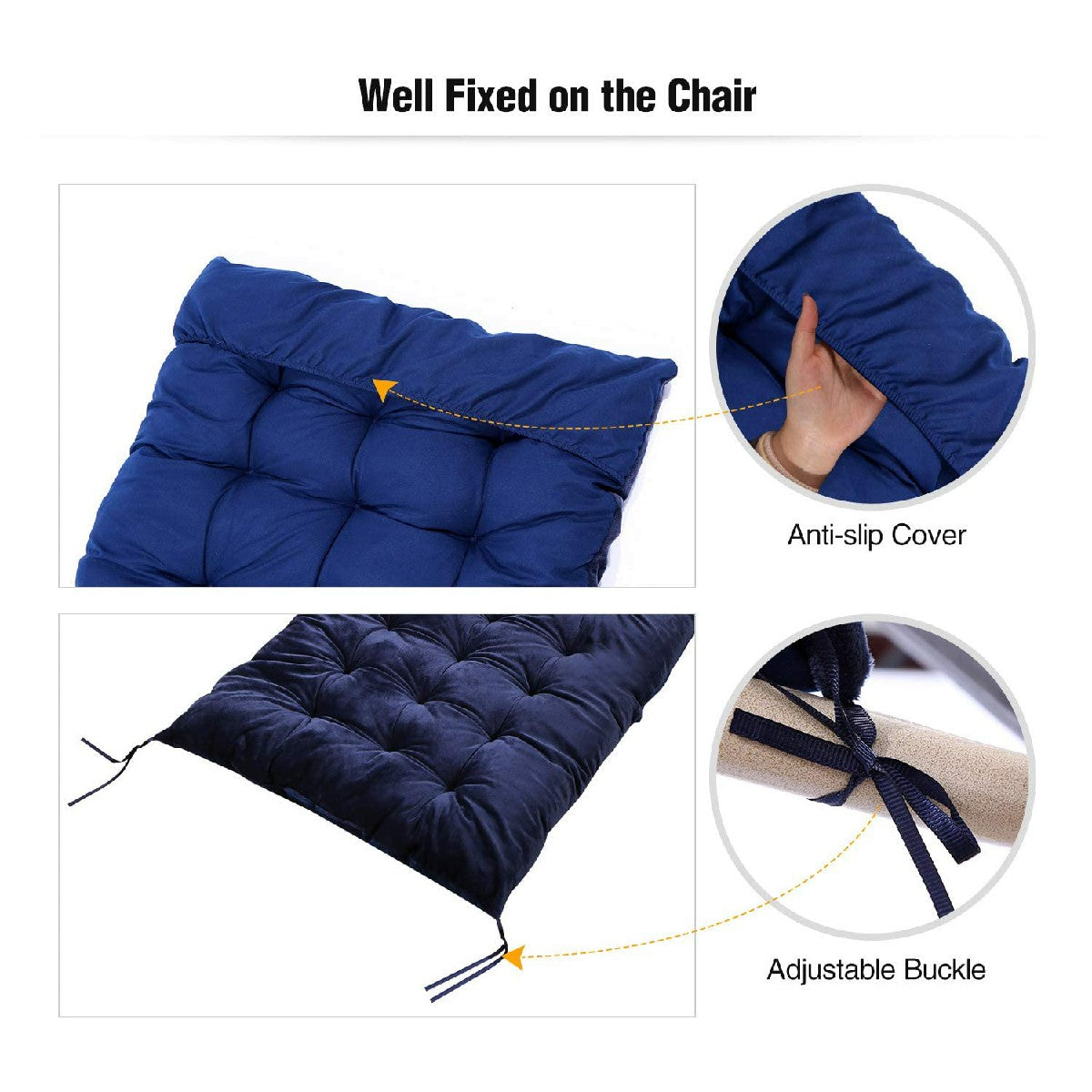 Thicker Soft Comfortable Chaise Lounge Chair Cushion From Redcamp