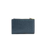 Madison - Blue Vegan Leather Wallet from Gunas New York