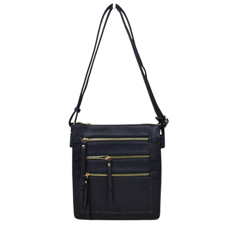 Fashionable Women's Soft Faux Leather Crossbody Purse Shoulder Bag  from Madeline Love