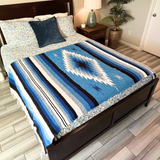 Blue Shades Diamond Blanket From West Path