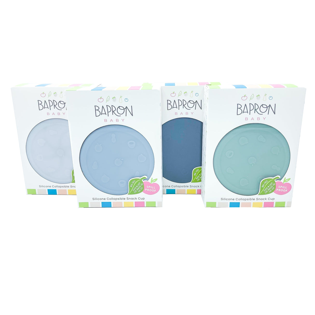 Silicone Collapsible Snack Cup (More Colors Available) from BapronBaby