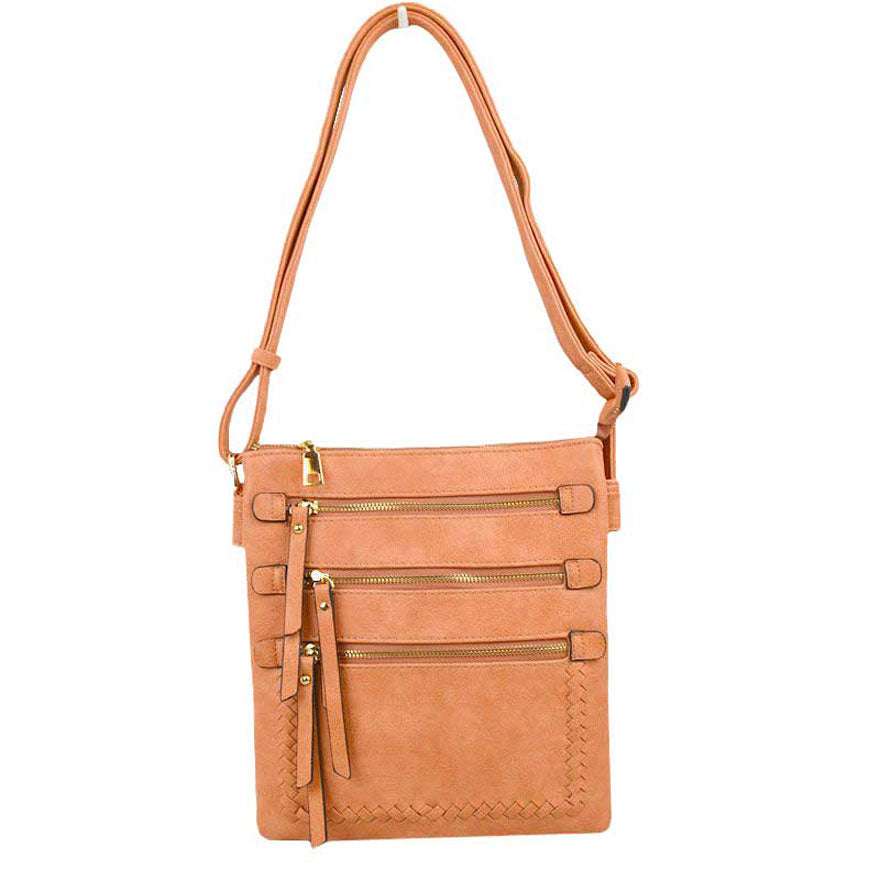 Fashionable Women's Soft Faux Leather Crossbody Purse Shoulder Bag  from Madeline Love