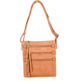 Fashionable Women's Soft Faux Leather Crossbody Purse Shoulder Bag  from Madeline Love