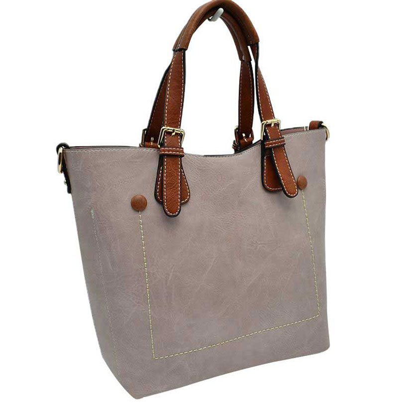 Vegan Leather Tote Shoulder Handbags For Women from Madeline Love