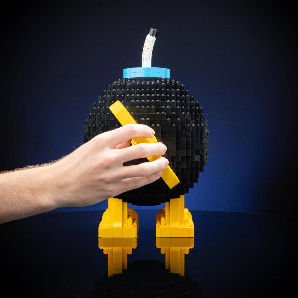 Life-Sized Angry Bomb from Bricker Builds