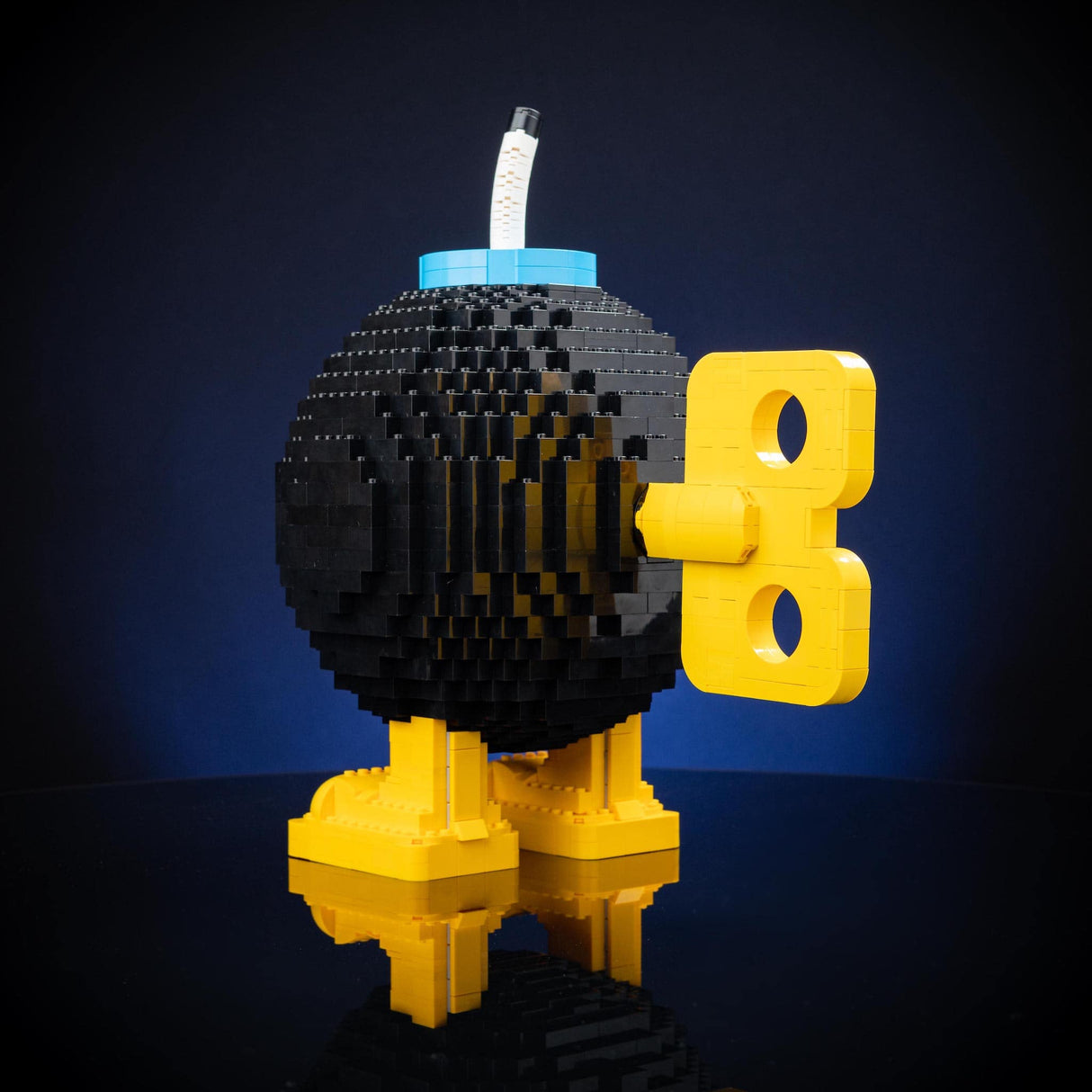 Life-Sized Angry Bomb from Bricker Builds