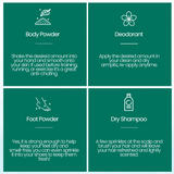 All-Natural Body Powder. Eco-Friendly. from BeNat