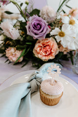 Boho Daisy Acrylic Cupcake Toppers, Set of 12 from The Cotton & Canvas Co.
