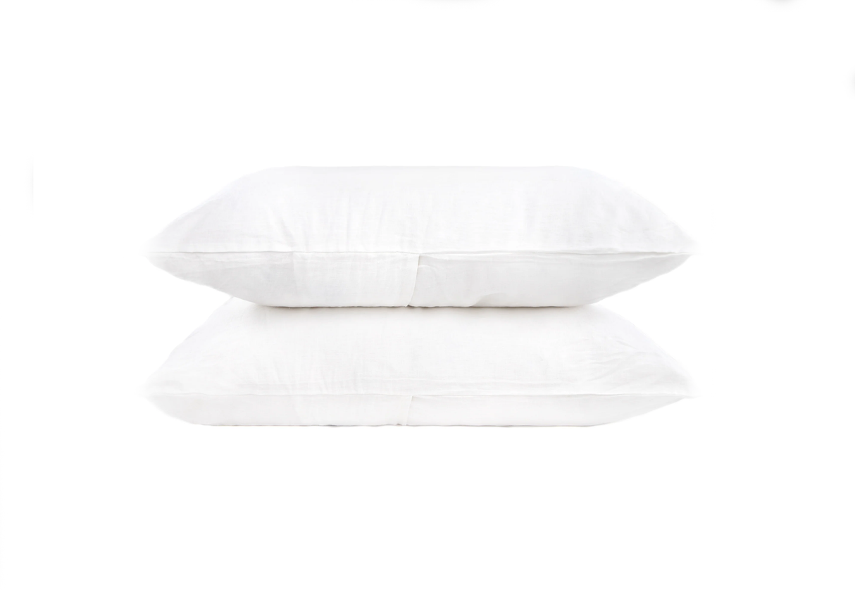 Washed Linen Pillowcase (Pair) from French Presse Linens