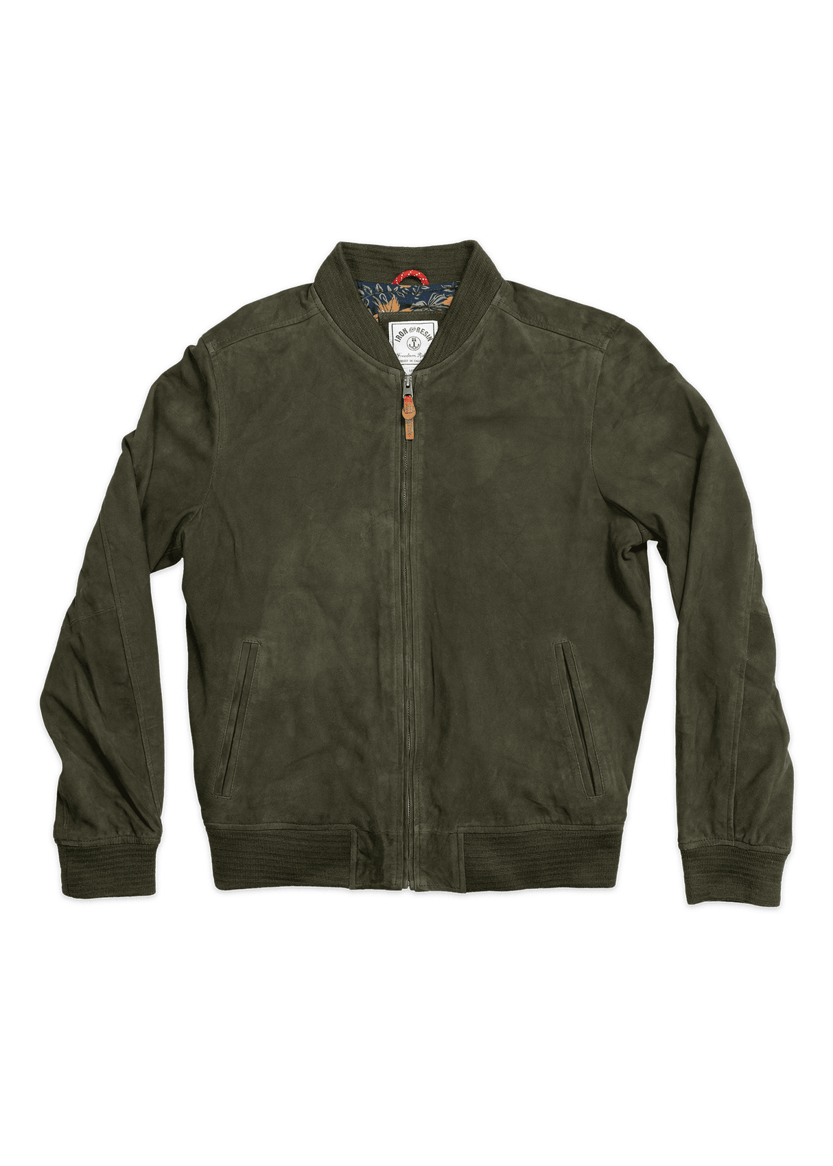Goat Suede Bomber Jacket from Iron & Resin