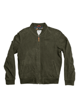 Goat Suede Bomber Jacket from Iron & Resin