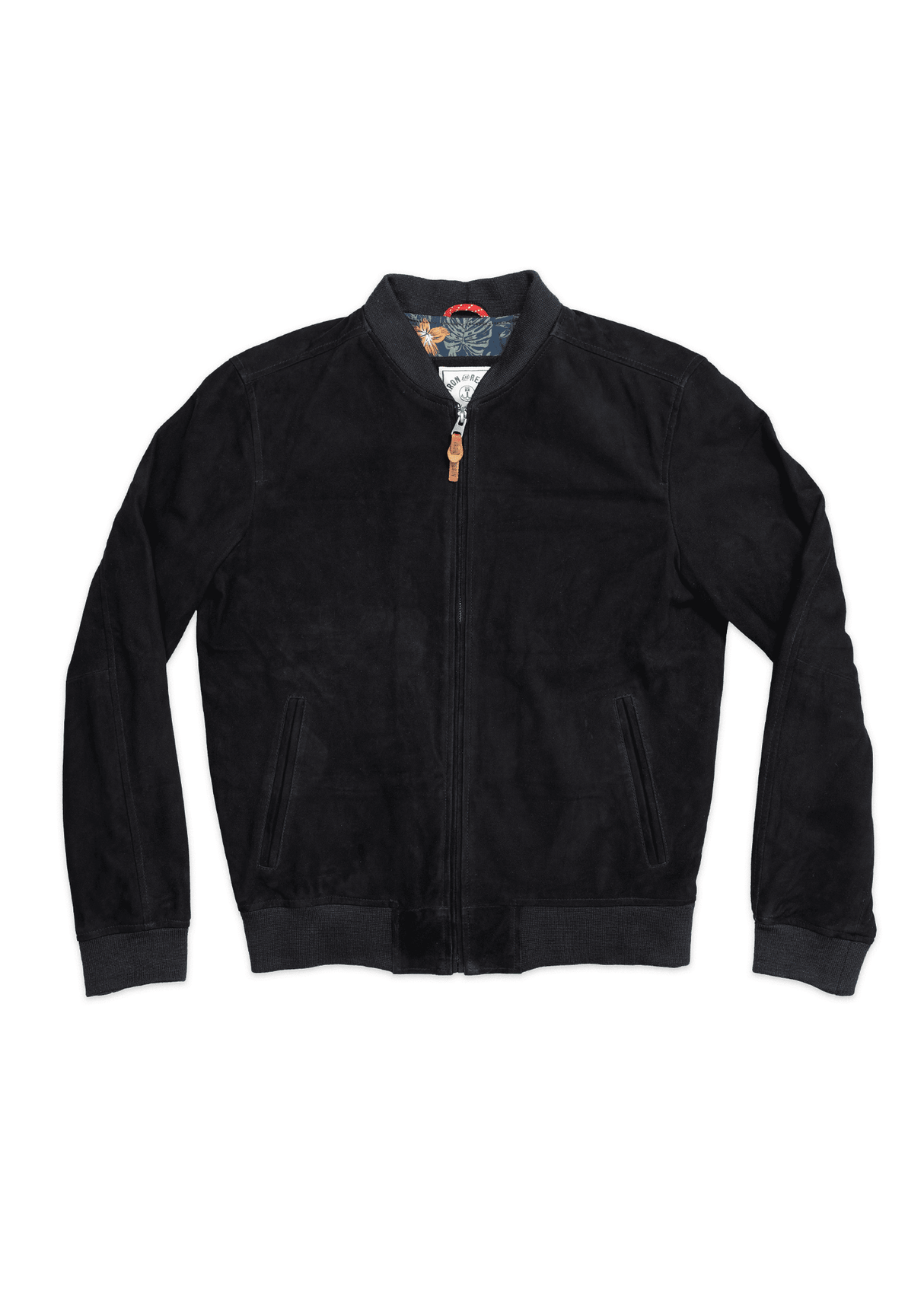 Goat Suede Bomber Jacket from Iron & Resin