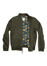 Goat Suede Bomber Jacket from Iron & Resin