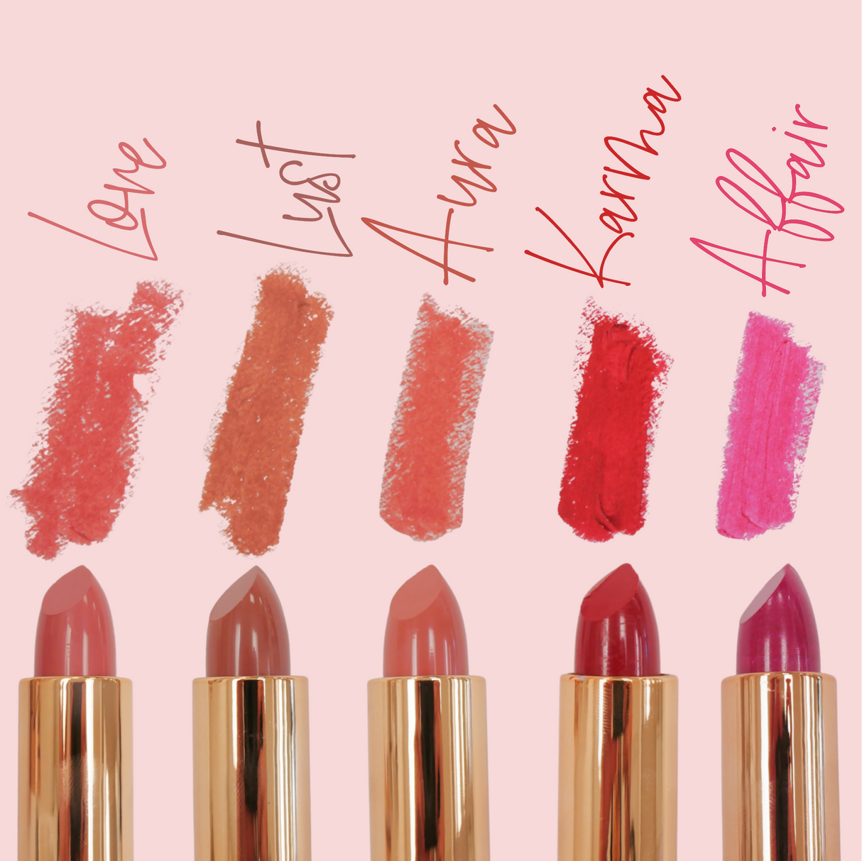 Bon Voyage Semi-Matte Lipsticks From Manna Kadar Cosmetics