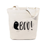 Boo! Halloween Cotton Canvas Tote Bag from The Cotton & Canvas Co.
