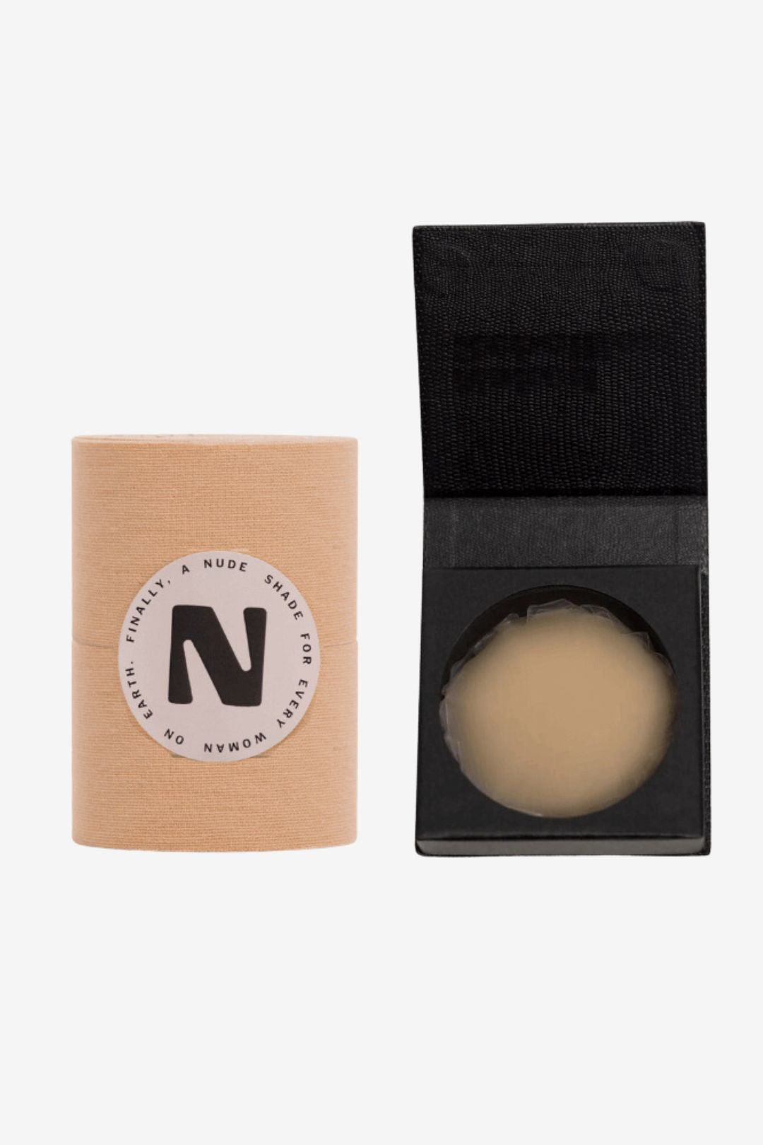 Nude Shade Set: Boob Tape & Reusable Nipple Stickies from Naked Rebellion