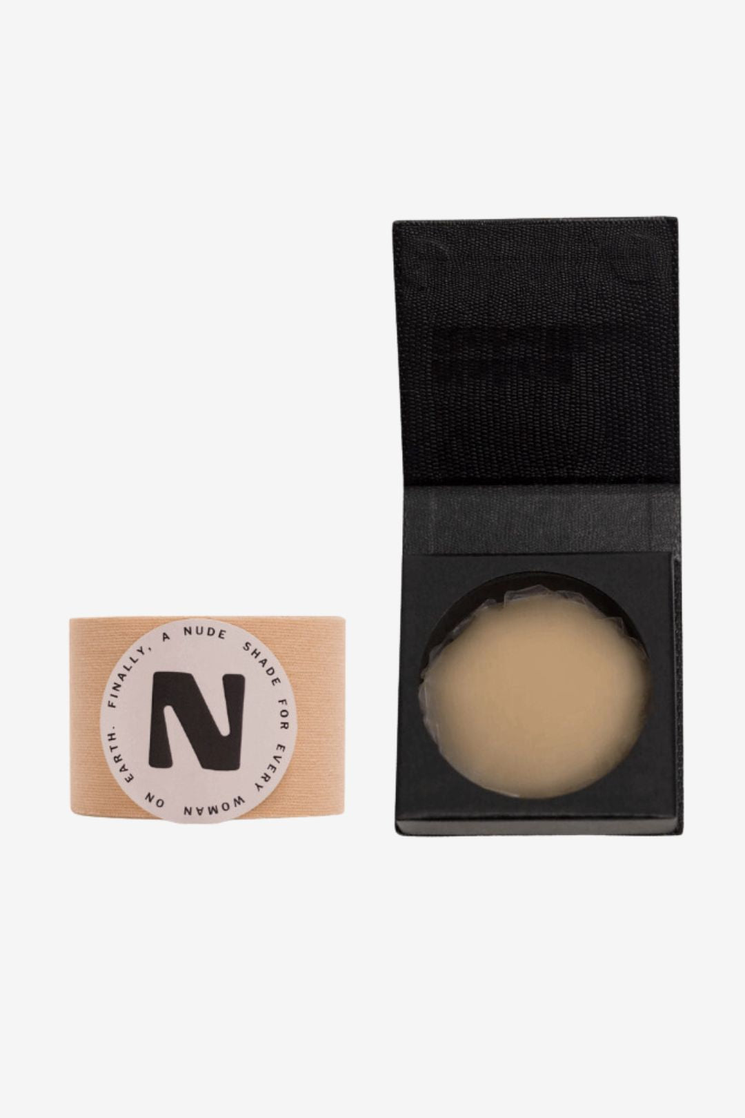 Nude Shade Set: Boob Tape & Reusable Nipple Stickies from Naked Rebellion