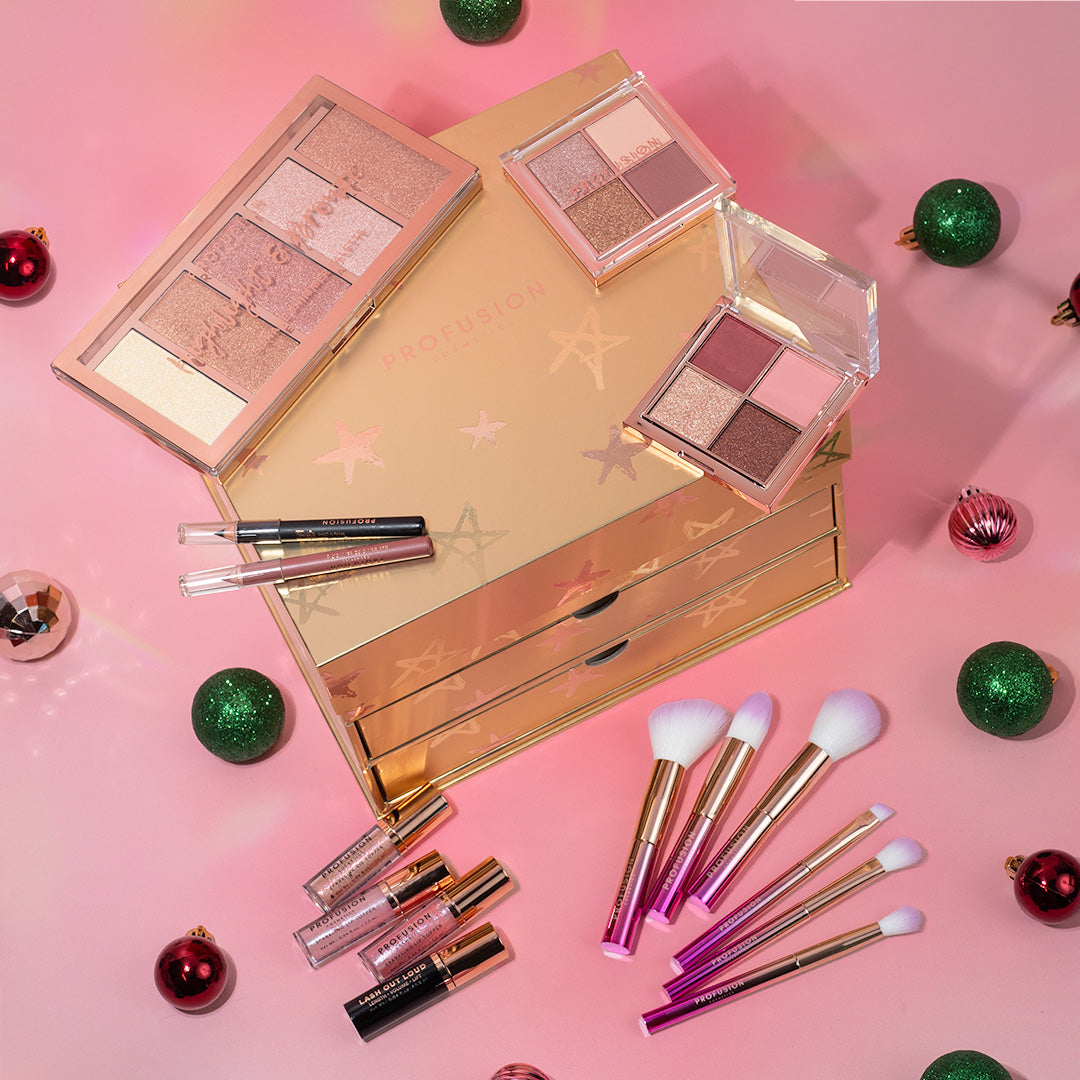 Crimson Dawn to Dusk Beauty Kit – Complete Collection from Profusion Cosmetics