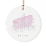 Boston Christmas Ornament from The Cotton & Canvas Co.