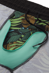 The Botanist | Tropical Leaves Ball Hammock® 9 Inch Athletic Shorts from Shinesty