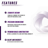 Brass Cube Gears Spinner from eterus