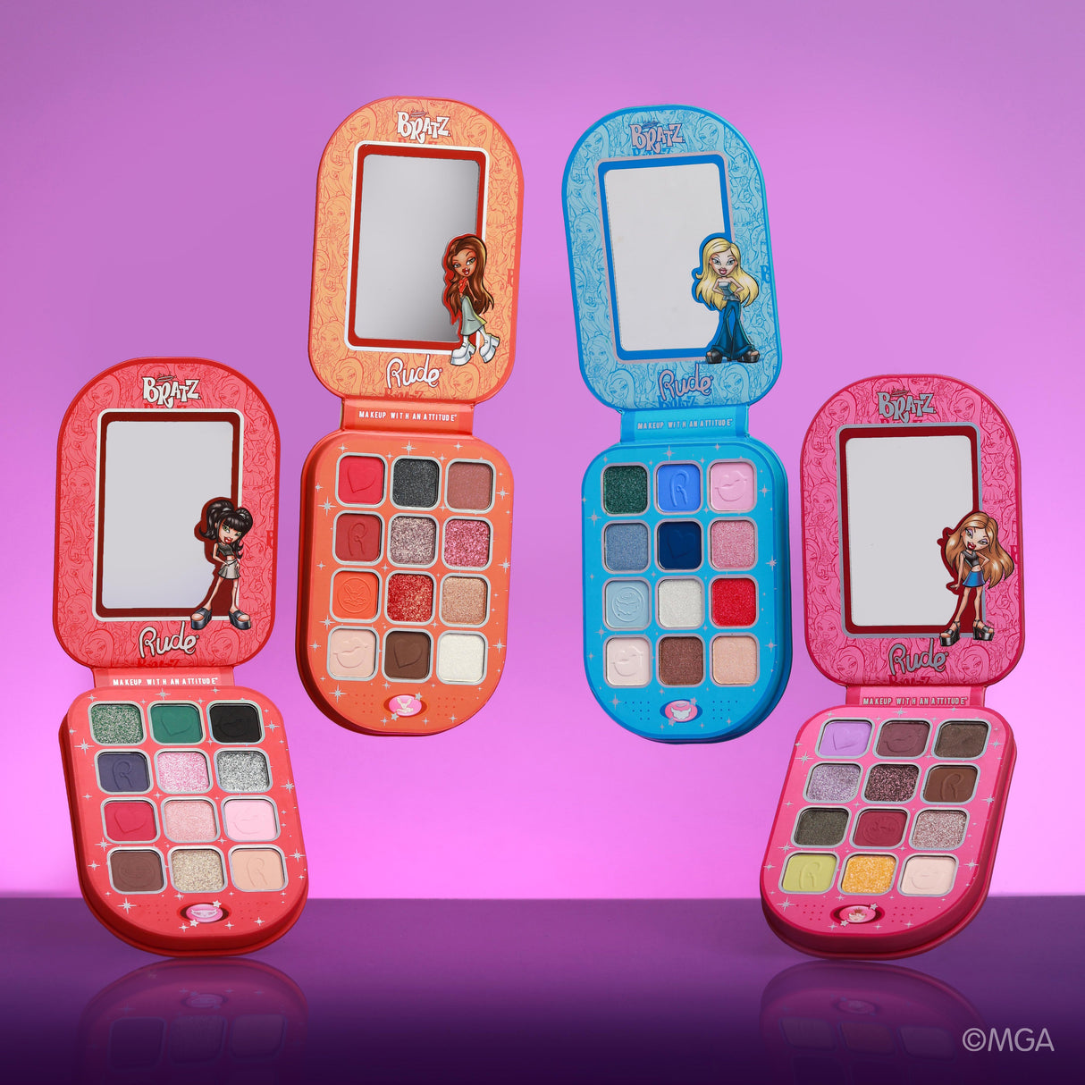 Bratz Sasha Eyeshadow Palette - Bunny Boo from Rude Cosmetics