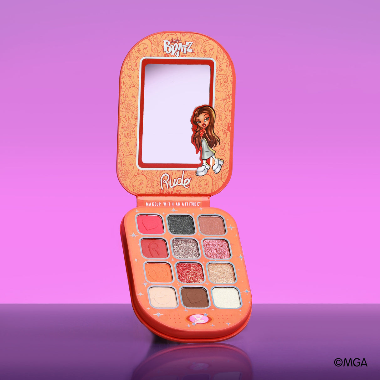 Bratz Sasha Eyeshadow Palette - Bunny Boo from Rude Cosmetics
