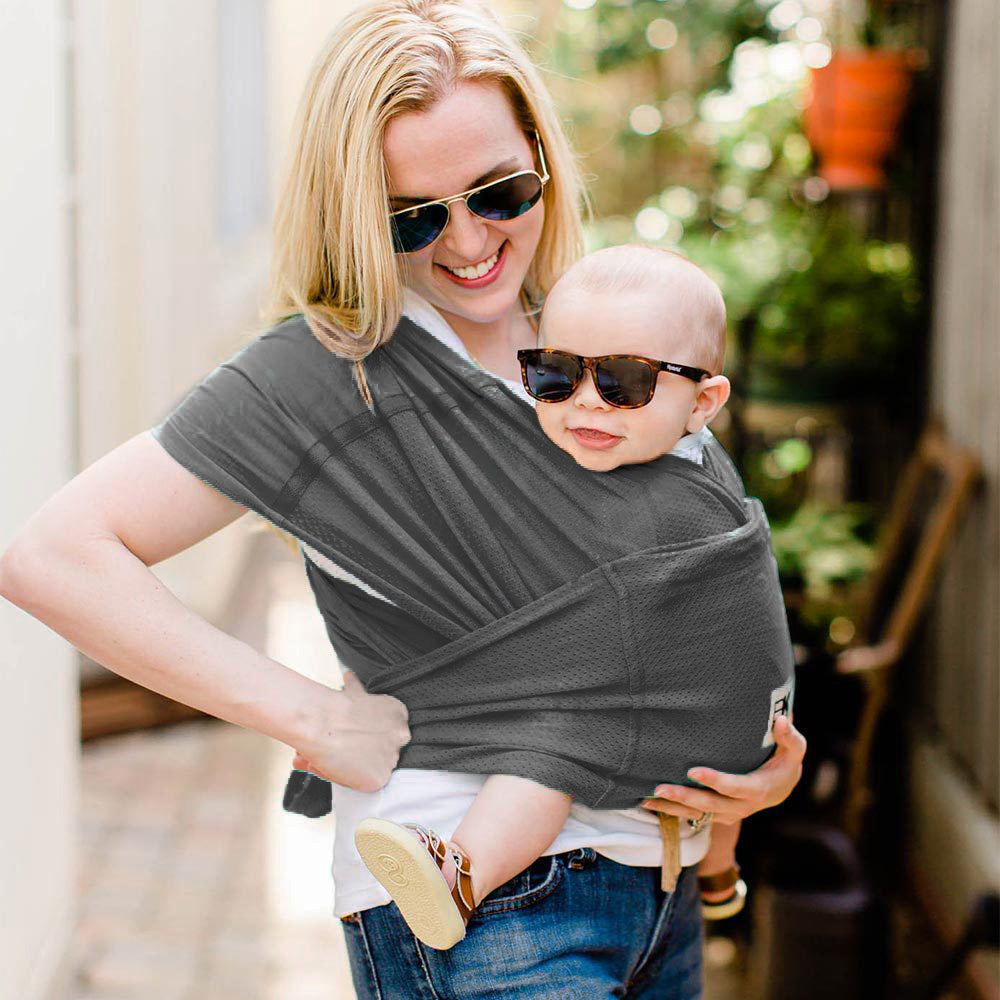Baby K'tan Breeze Baby Carrier | Charcoal from Baby K'tan