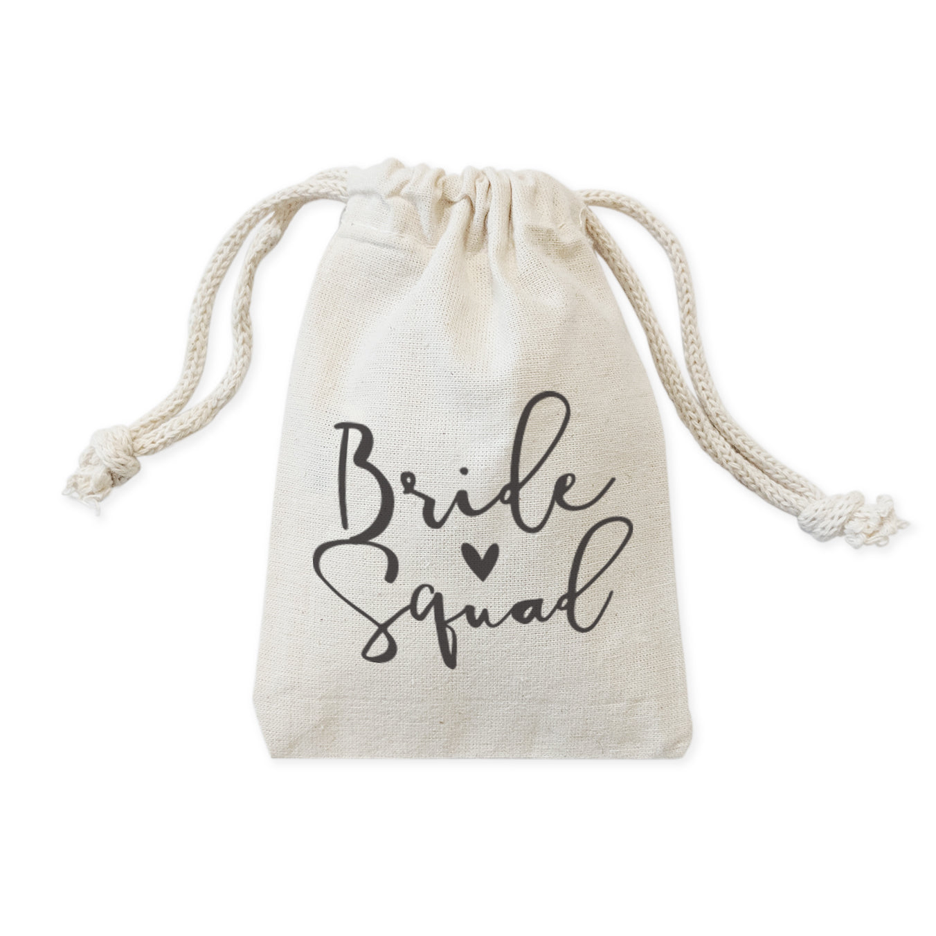 Bride Squad Wedding Favor Bags, 6-Pack from The Cotton & Canvas Co.