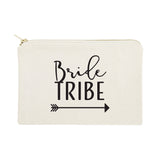 Bride Tribe Cotton Canvas Cosmetic Bag from The Cotton & Canvas Co.