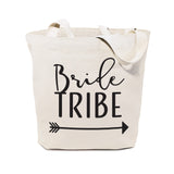 Bride Tribe Wedding Cotton Canvas Tote Bag from The Cotton & Canvas Co.