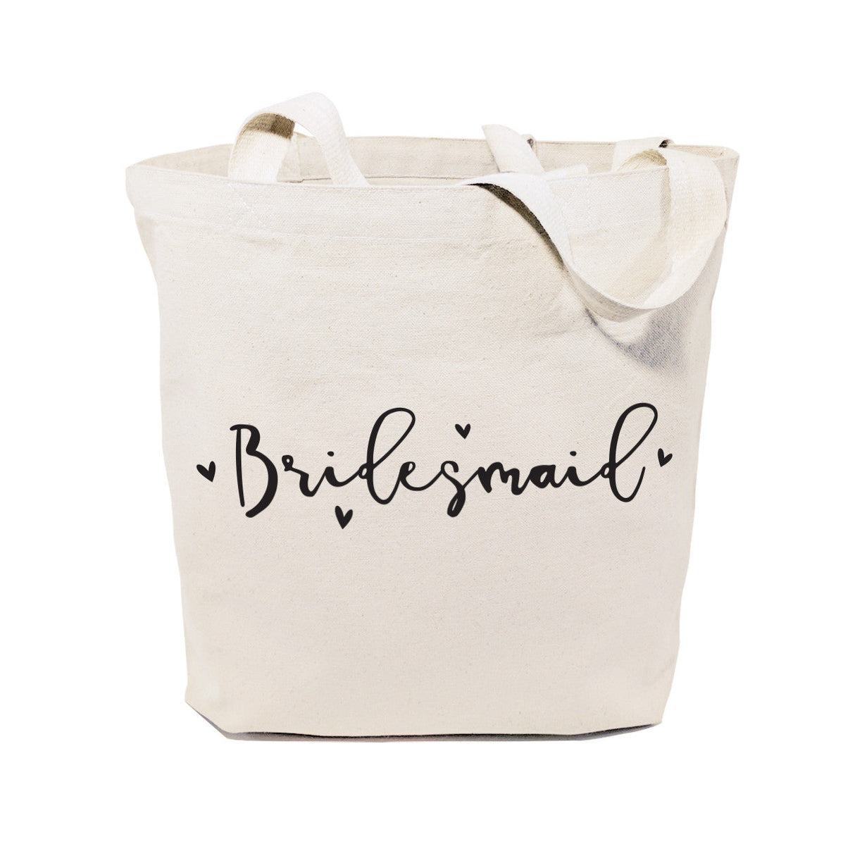 Bridesmaid Wedding Cotton Canvas Tote Bag from The Cotton & Canvas Co.