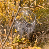 Birds Of A Feather Hoop Earrings | Silver from Hiouchi Jewels