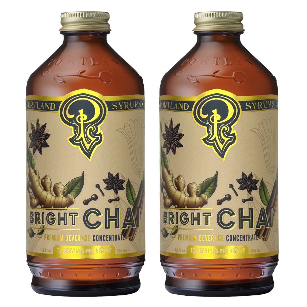 Bright Chai Syrup two-pack from Portland Syrups