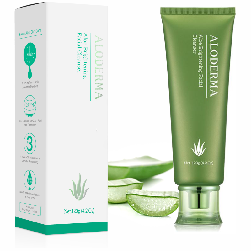 Aloe Brightening Facial Cleanser from ALODERMA