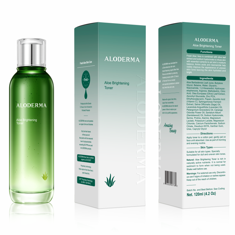Aloe Brightening Toner from ALODERMA