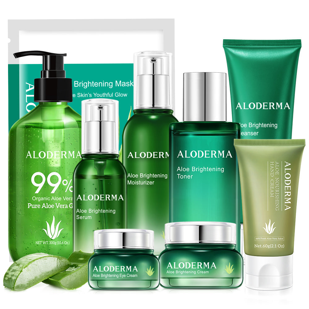 Ultimate Aloe Brightening Set from ALODERMA