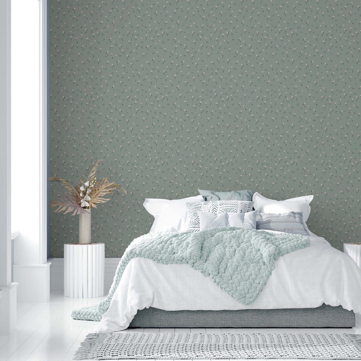 Brigitta Wallpaper by Emily Cooper Art from Loomwell Home Goods