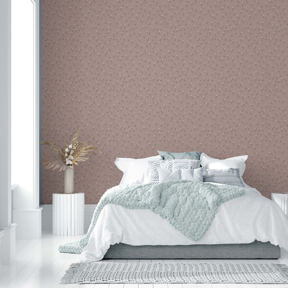 Brigitta Wallpaper by Emily Cooper Art from Loomwell Home Goods